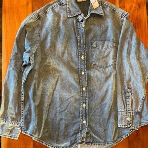GAP Light Blue Denim Shirt